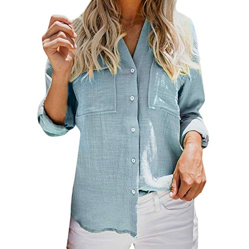 GOWOM Sexy Tops for Women Clothes for Women Kimonos for Women Womens Kimono Women Kimono Womens Kimonos Women Kimonos Womens Kimono White Kimono Cardigans for Women (Blue,Medium) - Thumbnail 7