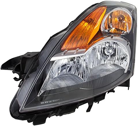 ReplaceMyParts - Nissan 08-09 ALTIMA SEDAN/HYBRID Headlight Head Lamp Assembly W/O HID LH Left Driver Side - GREY BEZEL