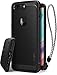 Ringke Onyx Compatible with Oneplus 5T Case Resilient Strength/Attached Dust Cap Flexible Durability, Durable Anti-Slip, TPU Defensive Case for Oneplus5T- Black