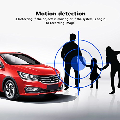 Tickas Car Dashboard Camera Recorder, Car DVR 2 in 1 720P Dash Cam Radar Speed Detector with Full Band Mute Button Loop Recording G-Sensor Anti Radar Detector