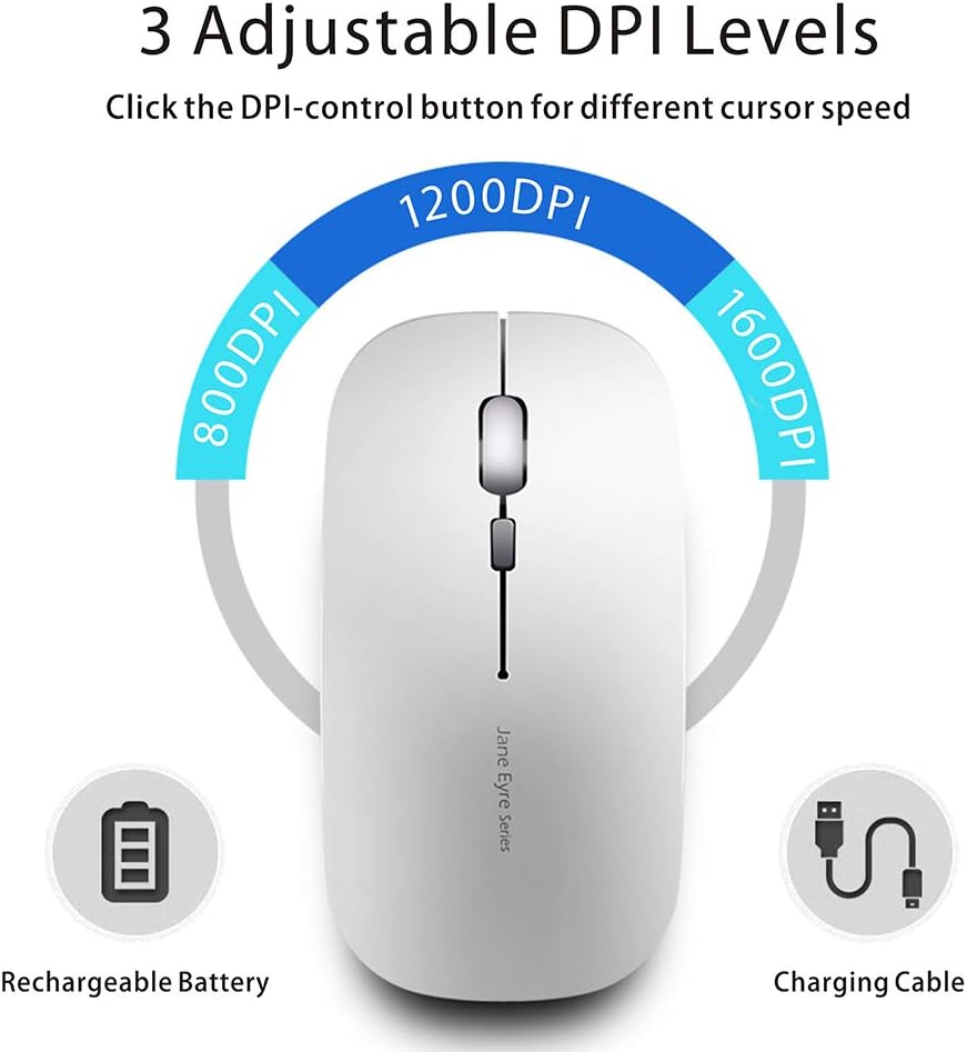 Uiosmuph Q5 Wireless Mouse - Image 5