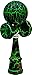 Ace Kendama Green/Black Crackle with Extra String