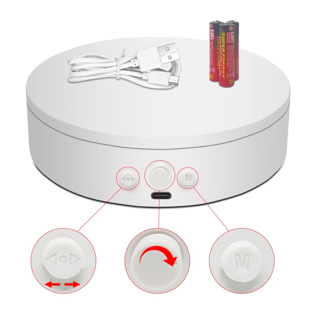 ComXim Rotating Display Stand with Type-C, 360