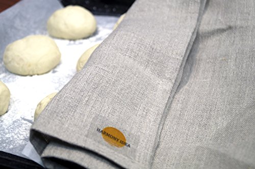 Professional Bakers Couche Pure Flax Linen 100% Bake Ware Canvas Bread Baguettes loafs Proofing Cloth (33x34)
