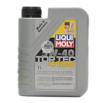 Liqui Moly (3700) 5W-40 Top Tec 4100 Low Ash Synthetic Motor Oil -1 Liter Bottle