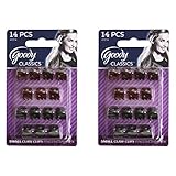 Goody Mini Hair Micro Small Clips ({Assorted Colors), (28 Count of Clips])