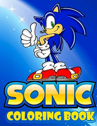 SONIC coloring book Paperback – December 12, 2017