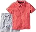 Carter's 2 Piece Print Set 249g109, Coral