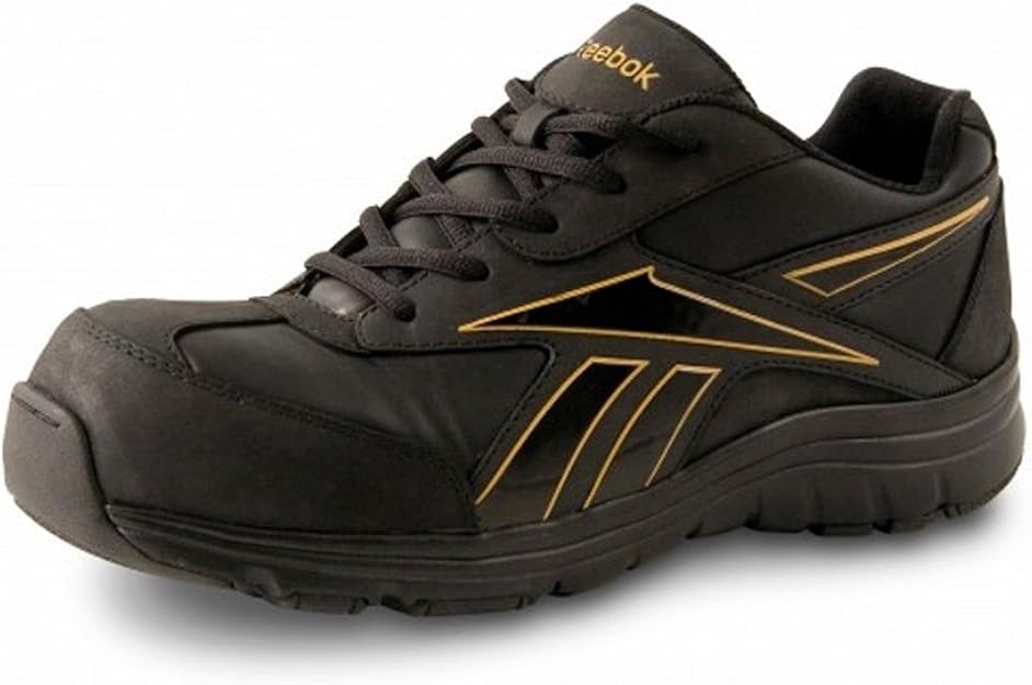 Reebok Safety Shoes S3 Senexis L1 Metal Free Black/Orange Amazon.co.uk