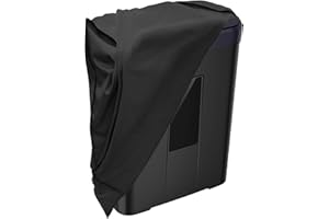 DEOSK CD Credit Card Shredder Cover,(ONLY Cover) Dustproof 15 Sheet Cross-Cut Paper Shredder Cover for Home Office Protective Strip Cut Paper Shredder Cover 16 x 12 x 22 Inch