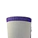 Epivive Velocity Grey & Purple Football, Basketball, Lacrosse Socks (Small)