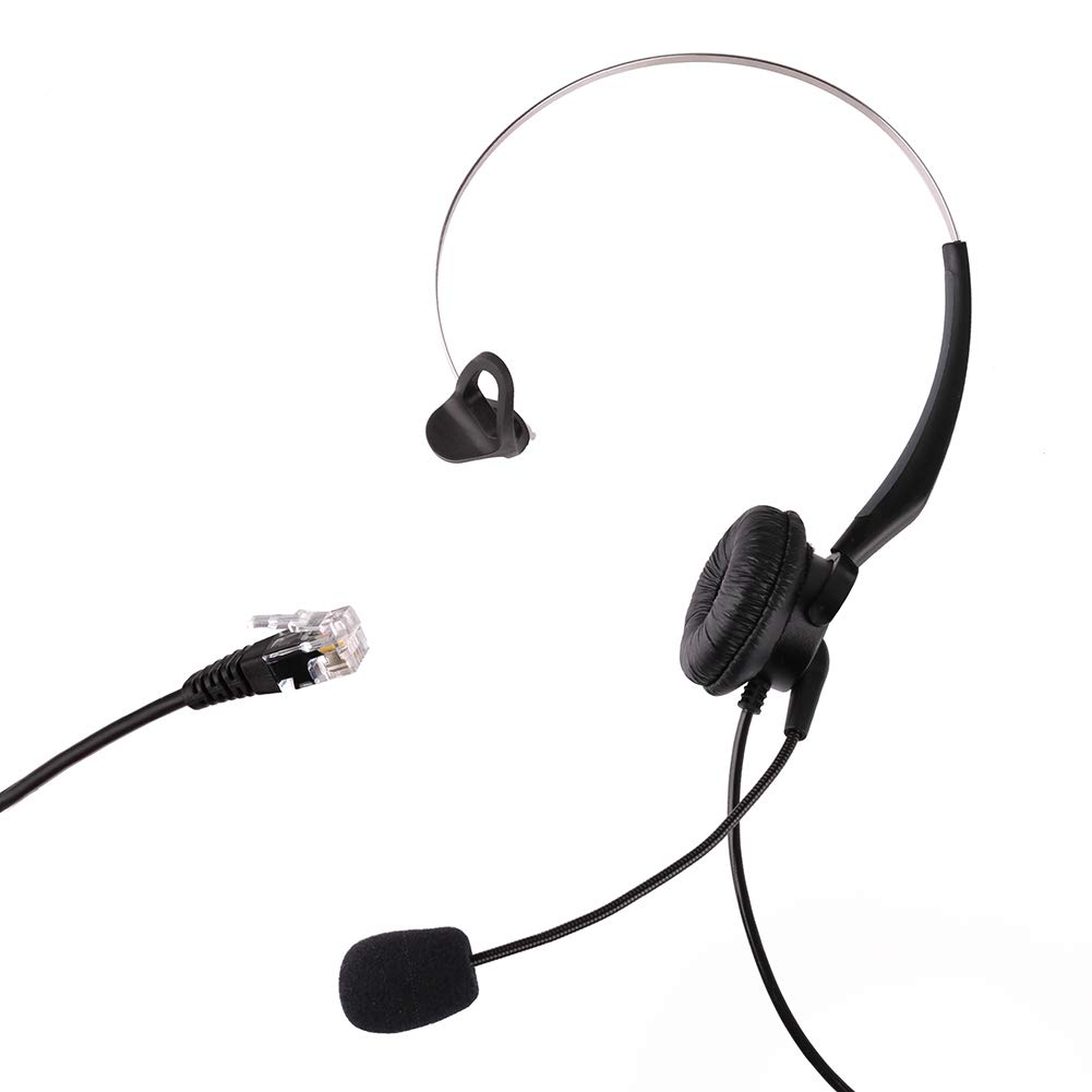 LotFancy Calltel Headset Headphone With Mic For Cisco IP Phone 7931