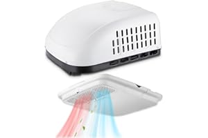 Treeligo 115V Roof RV Air Conditioner Heat & Cool - 15000BTU Electric Rooftop AC Unit dc Appliances for RV Camper Truck Semi-truck Mini Van Marine Car