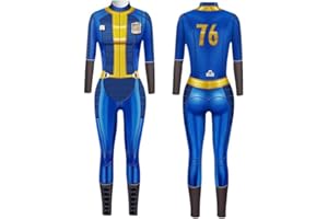 RWROBE Lucy MacLean cosplay Bodysuit outfit Fallooutt 33 Bodysuit Halloween Jumpsuit