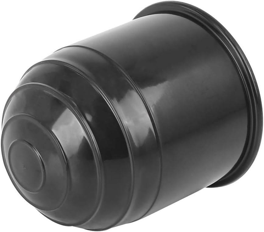 X AUTOHAUX 1.97 Inch Tow Bar Ball Cover Plastic Towing Hitch Protect Cap Black, 17 x 12 x 6 cm - Image 5