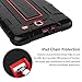 Galaxy Tab E 9.6 Case, Elegant Choise Built in Kickstand Heavy Duty Shockproof Rugged Full Body Protective Case Cover for Samsung Galaxy Tab E 9.6 inch/SM-T560 / T561 / T567 (Red/Black)