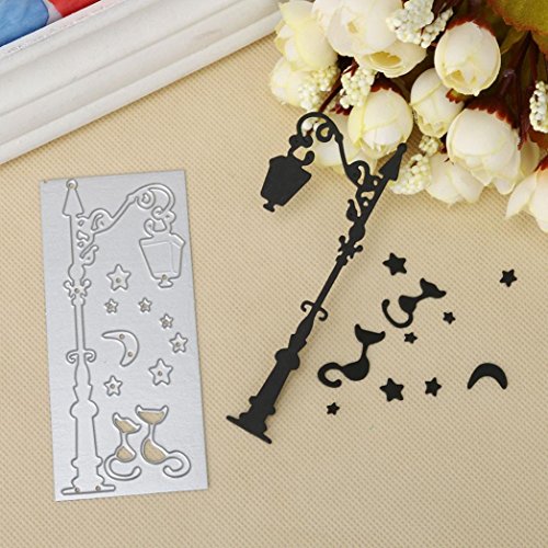 Merry Christmas Metal Cutting Dies Stencils,Lavany Metal Cutting Dies Stencil 3D Carbon Steel Cutting Dies Stencils Scrapbooking Embossing Cards DIY Crafts, DIY Hand Embossing (D) - Thumbnail 2