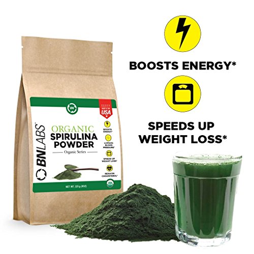 Spirulina Powder Organic USDA Certified RAW Nutrient Dense Over 70
