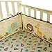Cute Lion Safari Baby Boy 7 Pieces Nursery Crib Bedding Set With Bumper
