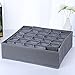 Hosaire Collapsible Drawer Divider 30 Grid Underwear Bra Socks Ties Divider Closet Container Storage Box Organizer