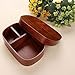 Lautechco Japanese Bento Boxes Wood Lunch Box Handmade Natural Wooden Sushi Box Tableware Bowl Food Container