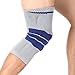 Knee Support Brace Compression Sleeves, Elastic & Adjustable Kneepad Silicon Padded Bracket/Patella Stabilizer/Warm Protector for Meniscus Tear Arthritis pain relief - 2 Pack Large