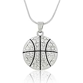 BANCHELLE Basketball Pendant Necklaces, Sports Fan Necklaces Pendants