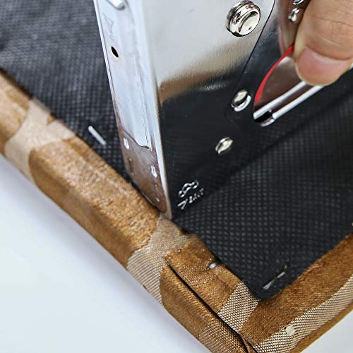Hand Staple Gun Kit, KeLDE Light Heavy Duty Stapler Tacker fit JT21 Staples, Includes 1500pcs 1/4, 5/16, 3/8 Inch Staples Set