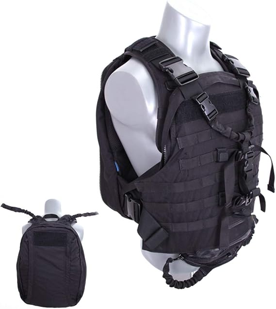 TBDLG Bulletproof Vest, Sac à Dos Pareballes, Sac à Dos Tactique