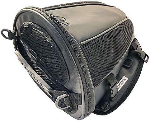 Visprea シートバッグ シートカウル バイクバッグ バイク用 ポーチ リアシートバッグ ショルダー アウトドア 手提げ 多機能 大容量