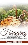 Foraging: A Beginner's Guide for Foragers: Wilderness Survival Skills, Self-Sufficient Living and  Foraging Wild Edible Plants
