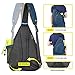 OutdoorMaster Sling Bag, Hiking Daypack, Crossbody Shoulder Chest Urban Outdoor Travel Backpack for Women & Men