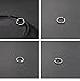 Aifeer s925 Sterling Silver Round Retro Carved Ear Cuff Wrap Earring No Piercing for Men & Women (A Pair)