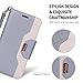ProCase iPhone 11 Wallet Case for Women, Flip Folio Kickstand PU Leather Case with Card Holder Wristlet Hand Strap, Stand Protective Cover for iPhone 11 6.1
