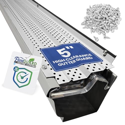 FlexxPoint FlowGuard 5 Inch Gutter Cover System