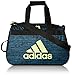adidas Diablo Duffel Bag, Bright Cyan Subdued/Black/Frozen Yellow, One Size