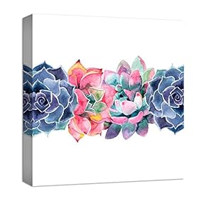NWT Canvas Wall Art Beautiful Cactus Painting Artwork...