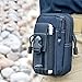Efanr Universal Outdoor Tactical Holster Military Molle Hip Waist Belt Bag Wallet Pouch Purse Phone Case with Zipper Compatible with Samsung Galaxy S7 S6 LG HTC and More Smartphones (Camouflage-6)