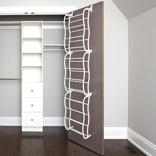 Over-The-Door Shoe Rack for 36 Pair Wall Hanging Closet Organizer Storage Stand