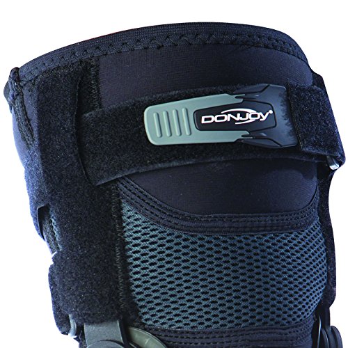 DonjoyPlaymakerIIHingedKneeSleeveKneeLigamentSupportBrace