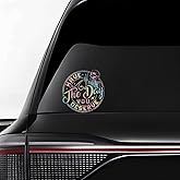 Car Decals Deco Have The Day You Deserve Decal Vinyl Sticker Sparkling Decorate Auto Car Truck Wall Laptop Window Motorcycle Bumper Funny Skeleton Sticker 5.91" x 5.98" Bling Colorful
