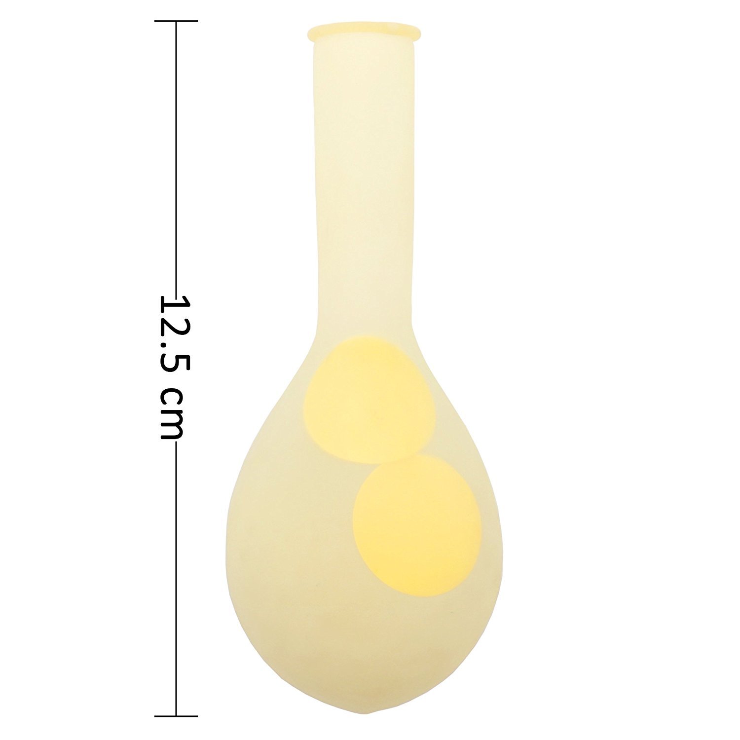 Gold Confetti Balloons, 12 Inches Clear Latex Party Balloons With Golden Paper Confetti Dots For Birthday, Wedding or Party Decorations (15 Pieces)