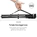 TaoMan Folding Tripod Stool for Fishing, Camping & Outdoor Recreation,Black