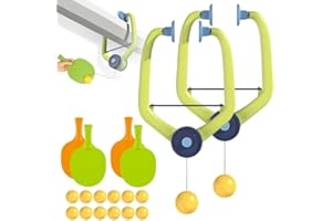 Door Ping Pong Game Over The Door, 2026 New Adjustable Doorway Game Pingpong Trainer, Hanging Table Tennis Trainer Set, Door 