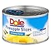 Dole Pineapple Slices in Heavy Syrup - Dole Canned Fruit - Rich Source of Vitamin C - 8.25 oz Can
