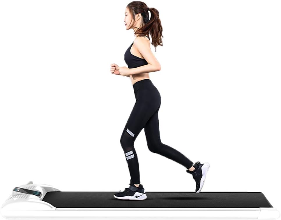 Tsosginaog Treadmill, Under Desk Mechanical Treadmill,low Noise Footstep Induction Speed Control,walking Jogging Machine for Home/office
