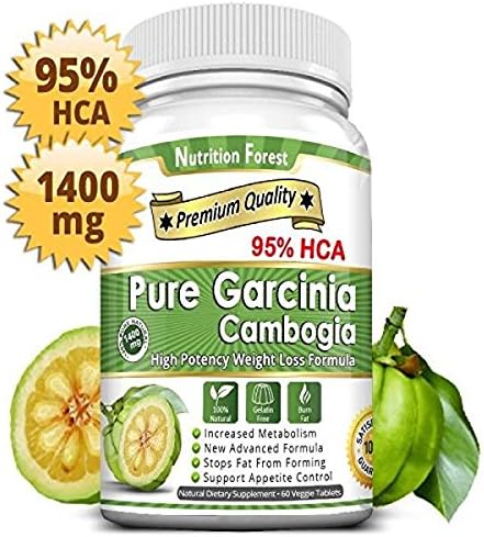 Pure Garcinia Cambogia 95% HCA Tablets - Best Weight Loss Supplement