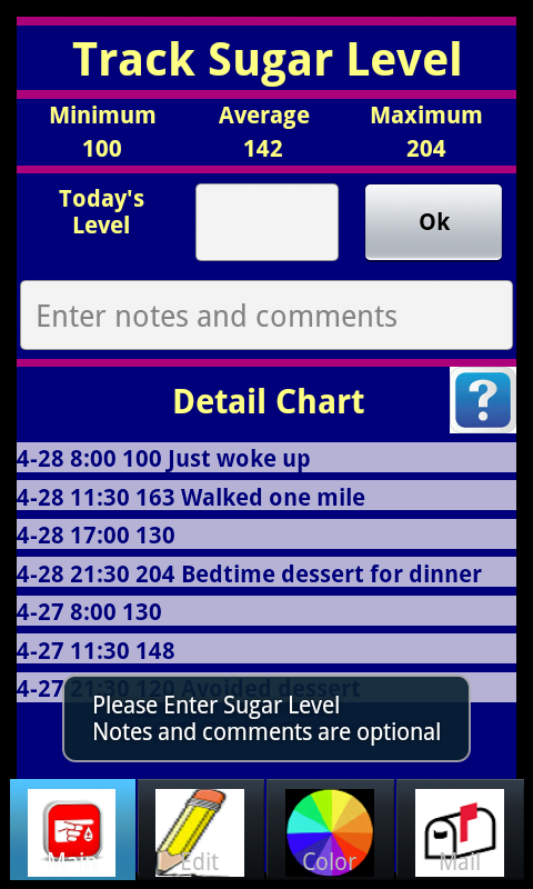 Track Your Blood Sugar Level - Thumbnail 2