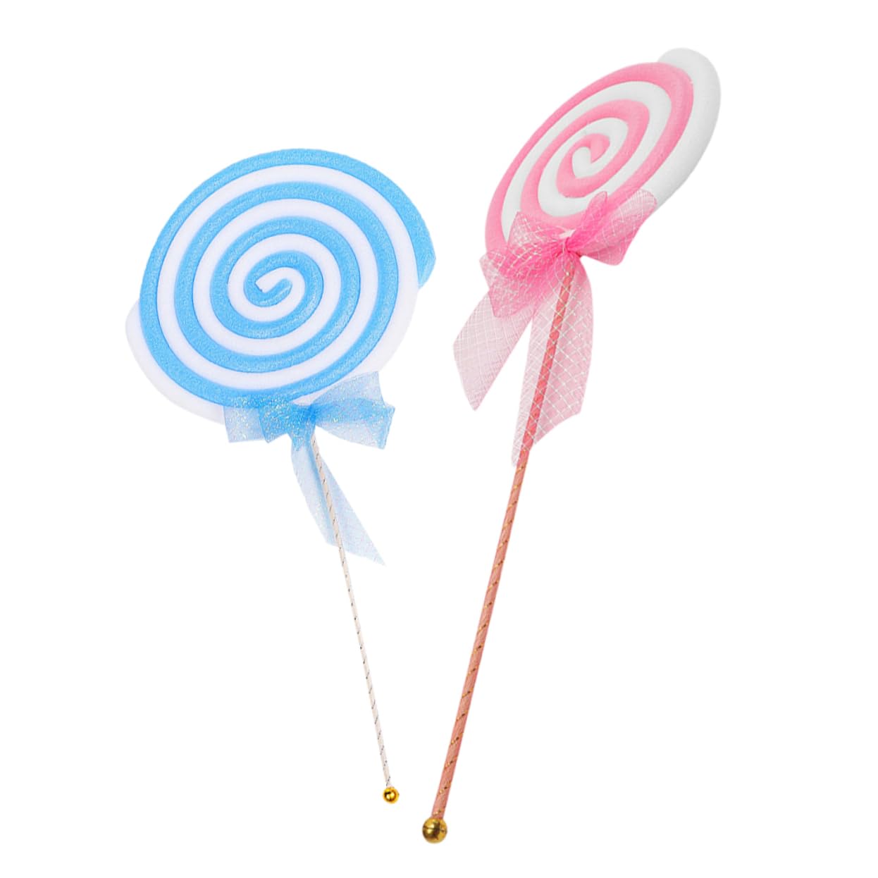BRIGHTFUFU Large Simulation Lollipop Model 23.6 Inch Candy Photo Booth Prop for Party Wedding Cake Shop Decoration