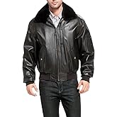 Mens WW2 B15 Air Force Flight Black Real Leather Bomber Aviator Jacket
